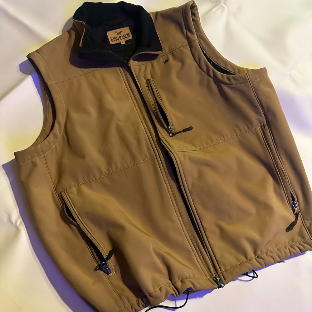 King ranch soft shell vest